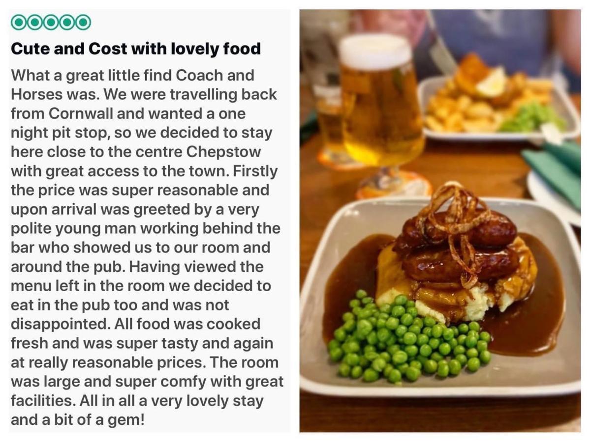 The Coach And Horses Inn Chepstow Exteriör bild